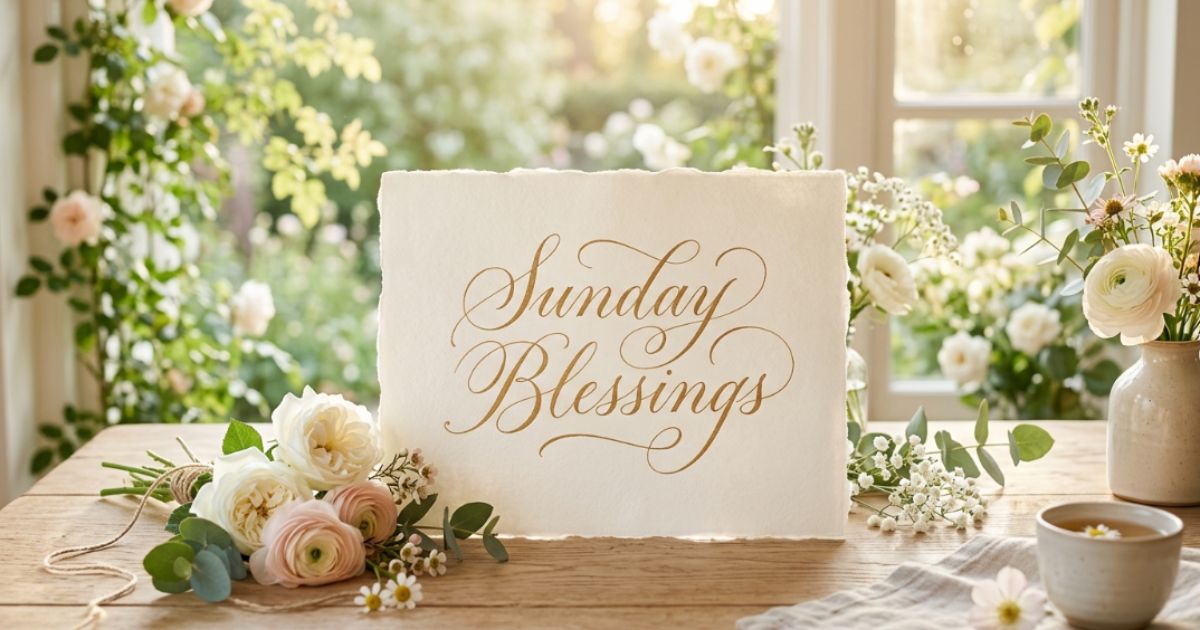 Sunday Blessings