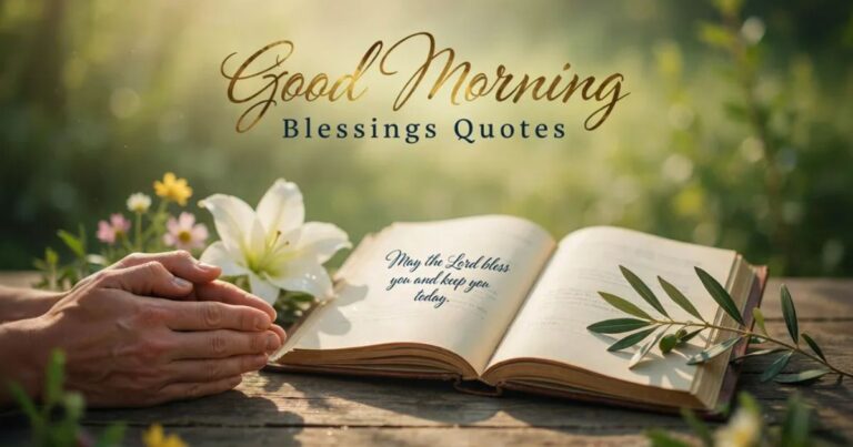 Good Morning Blessings Quotes
