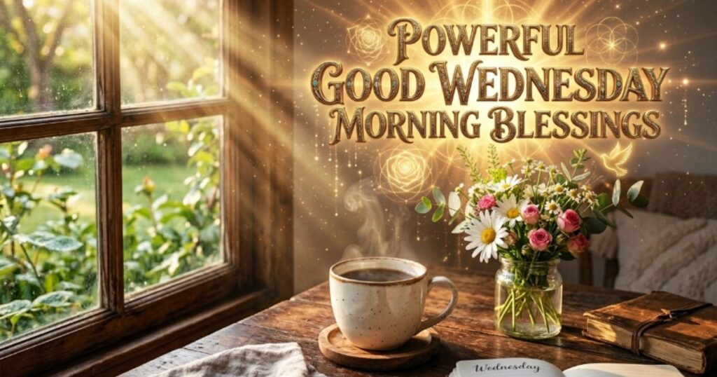 Powerful Good Wednesday Morning Blessings
