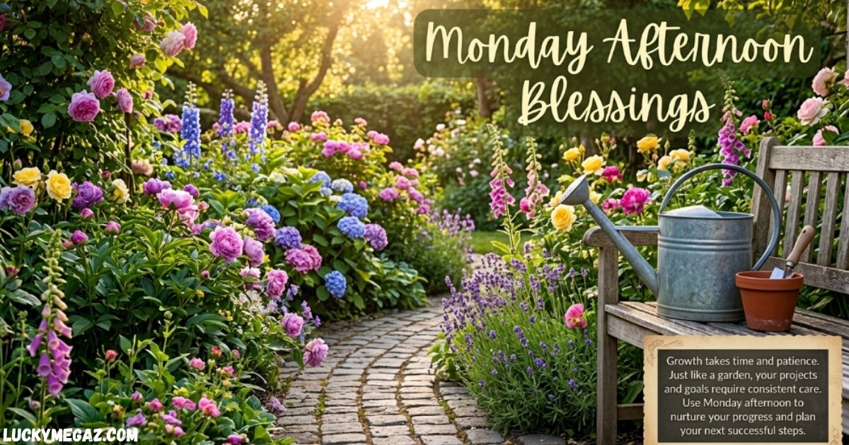 Monday Afternoon Blessings
