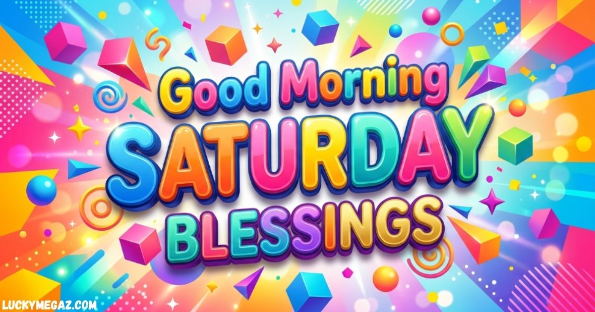 Good Morning Saturday Blessings