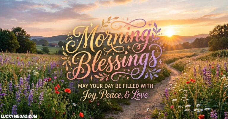 Morning Blessings