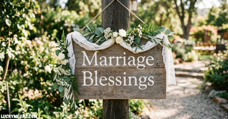 Marriage Blessings