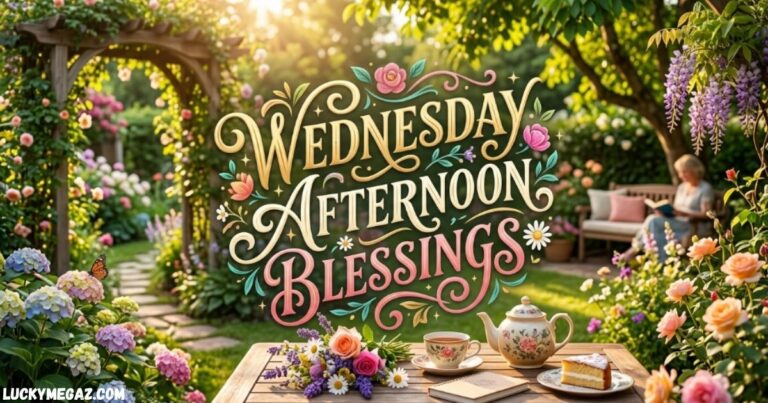 Wednesday Afternoon Blessings