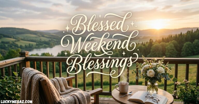 Blessed Weekend Blessings