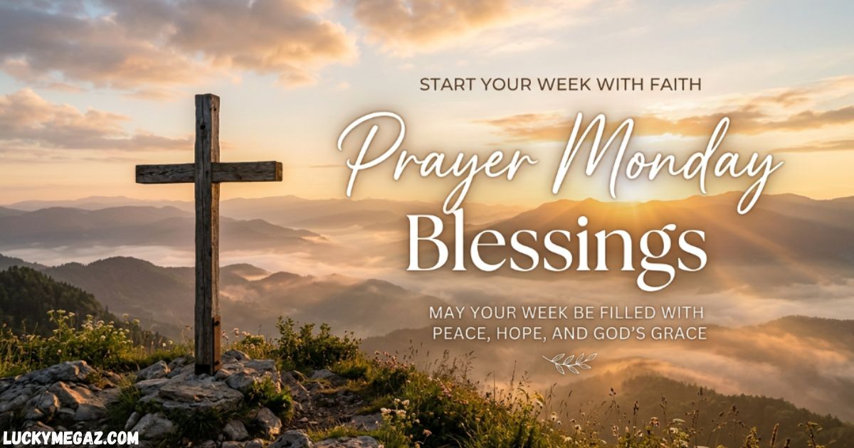 Prayer Monday Blessings