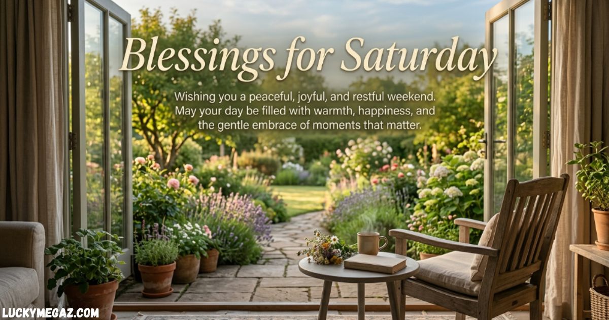 Blessings for Saturday