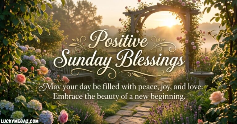 Positive Sunday Blessings