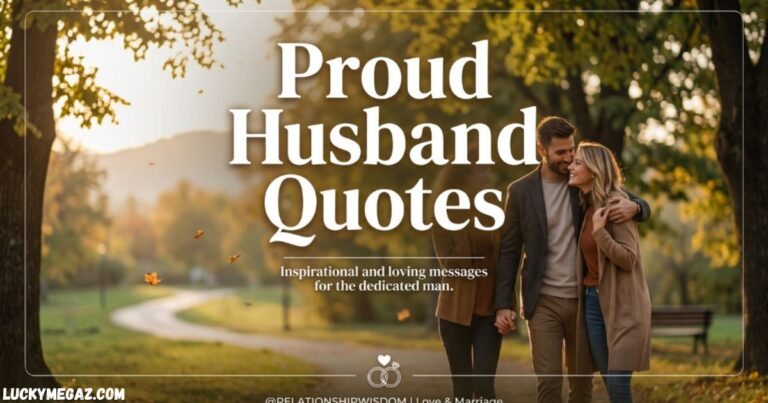 Proud Husband Quotes