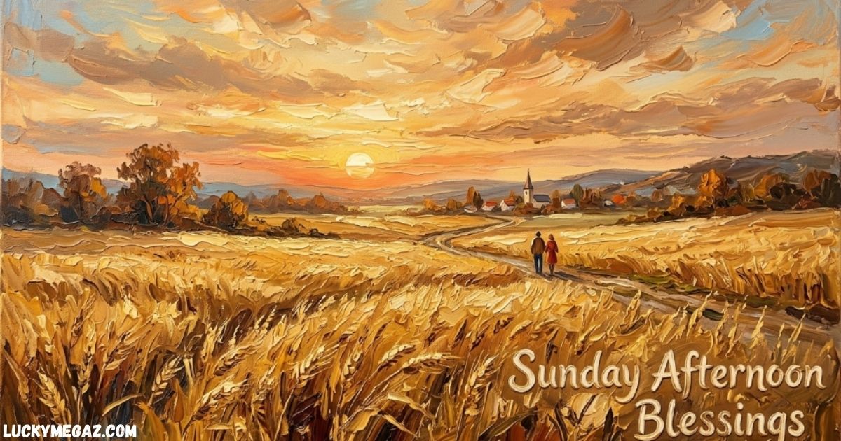 Sunday Afternoon Blessings