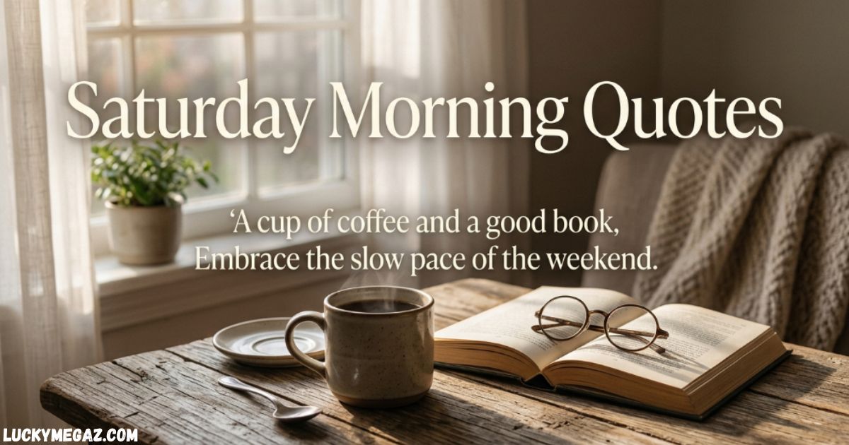 Saturday Morning Quotes