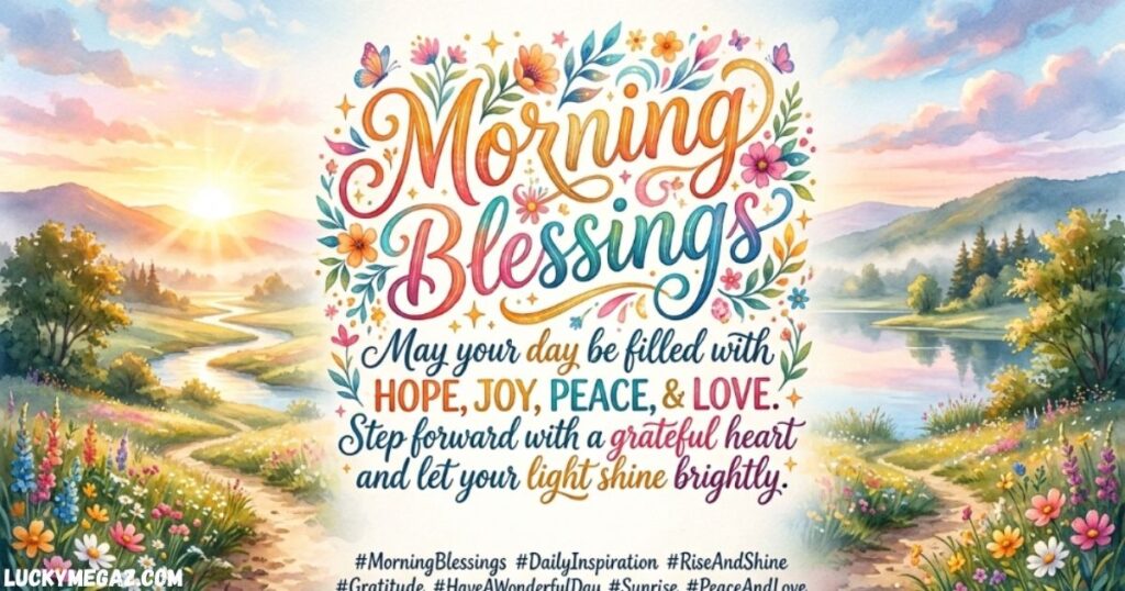 Monday Blessings – Beautiful Good Morning Blessings Quote