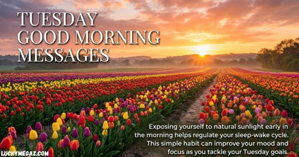 Beautiful Tuesday Morning Blessings with Tuesday Good Morning Messages