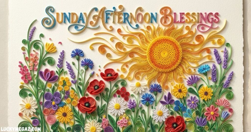 Good Afternoon Sunday Wishes with Sunday Afternoon Blessings