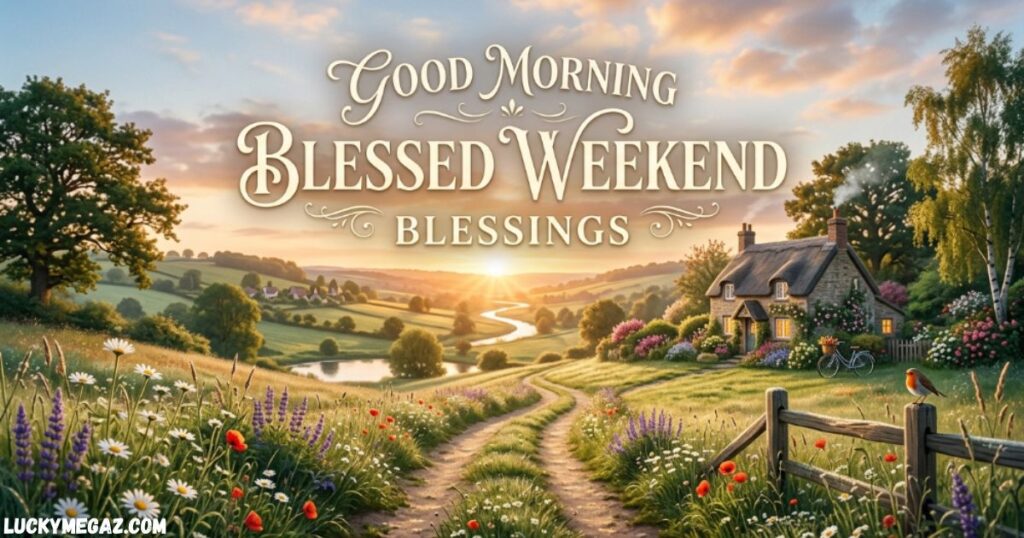 GOOD MORNING BLESSED WEEKEND BLESSINGS WITH BLESSED WEEKEND