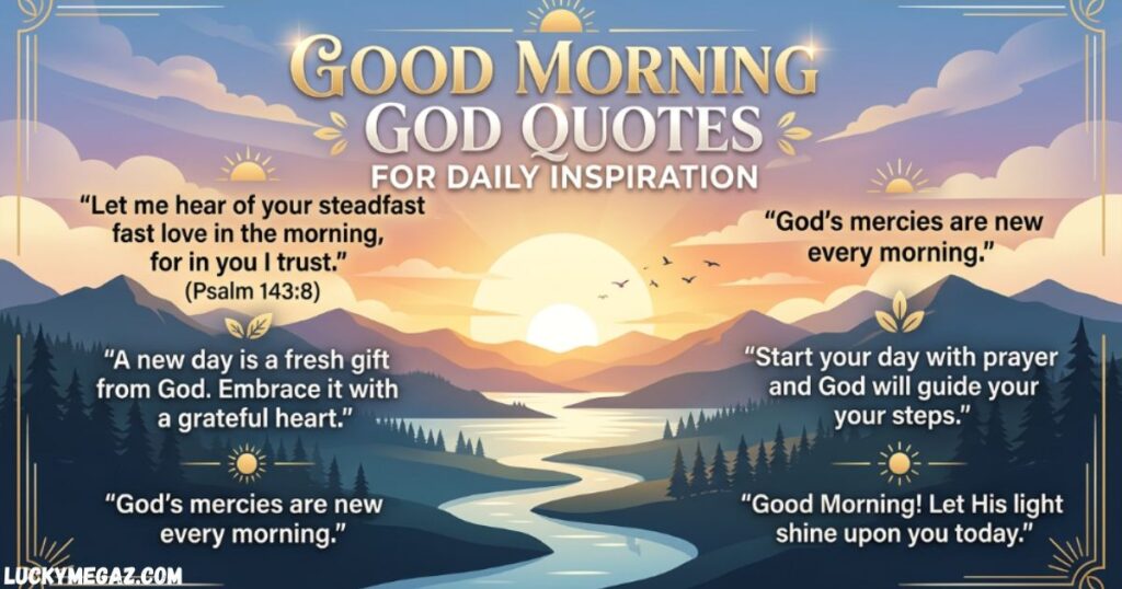 Good Morning God Quotes for Daily Inspiration with good morning quotes