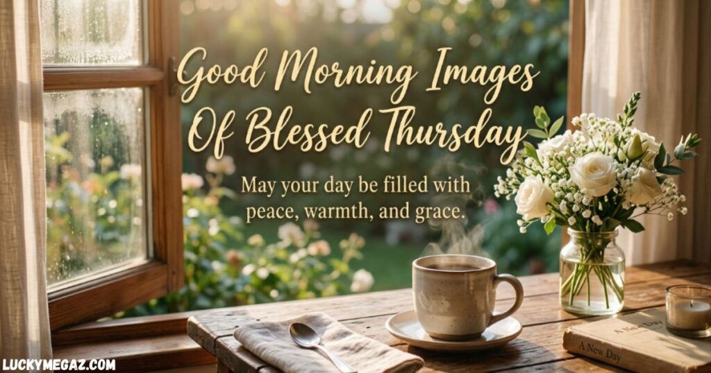 Good Morning Images Of Blessed Thursday with thursday quotes