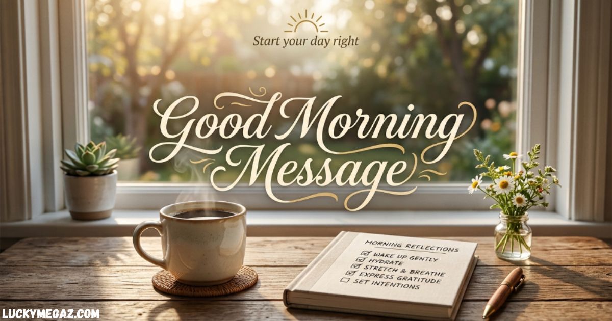 Good Morning Message