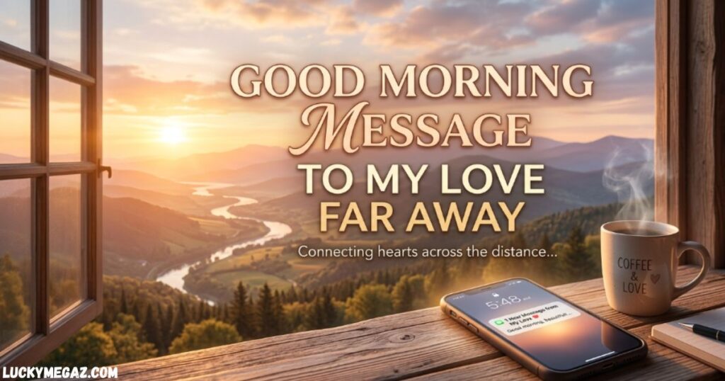 Good Morning Message To My Love Far Away trust on wife