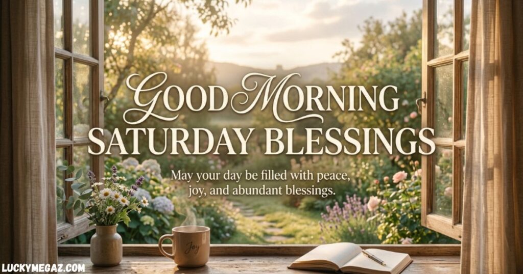 GOOD MORNING SATURDAY BLESSINGS WITH WEEKEND
