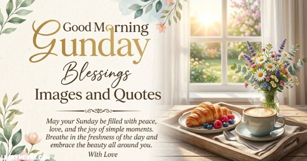 Good Morning Sunday Blessings Images and Quotes with Beautiful Sunday Wishes