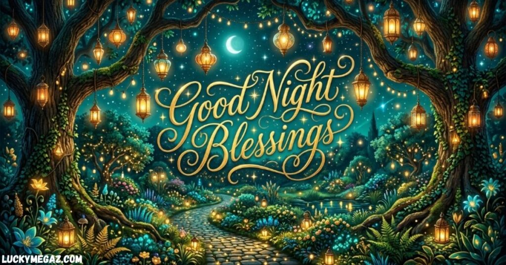 Good Night Blessings for Family and Friends with Good Night Blessings