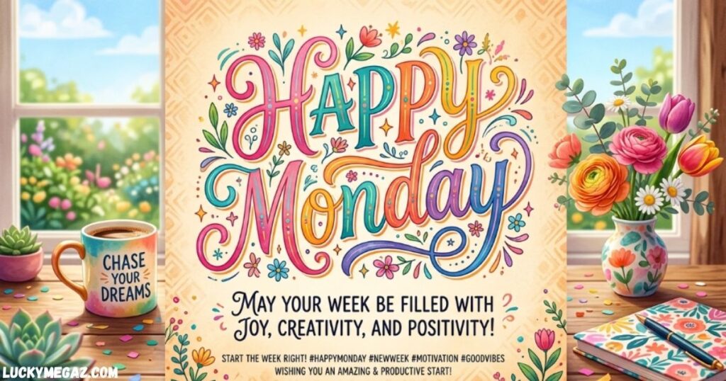 Happy Monday Images – Happy and Blessed Monday Inspirational Quote