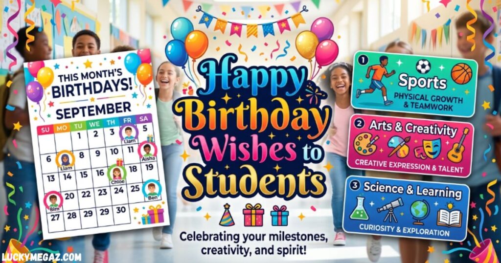 Birthday Wishes for Students – Happy Birthday Wishes to Students