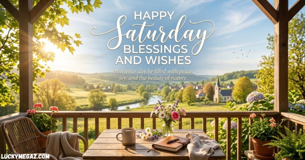 HAPPY SATURDAY BLESSINGS AND WISHES WITH BLESSED SATURDAY