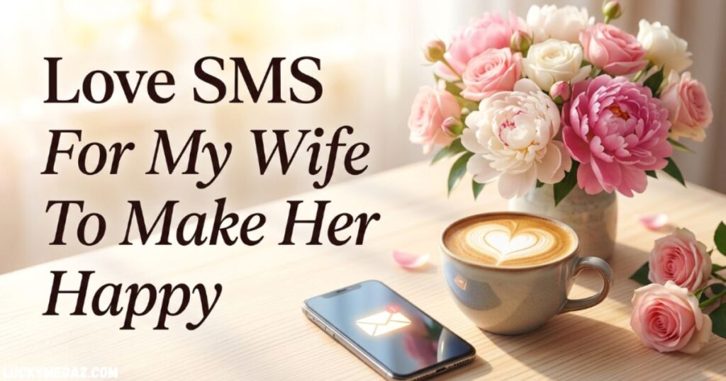 Love SMS For My Wife To Make Her Happy with happy wife