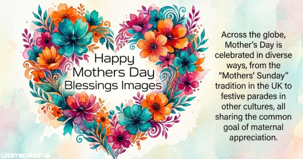 Mother's Day Blessings Quotes with Happy Mothers Day Blessings Images