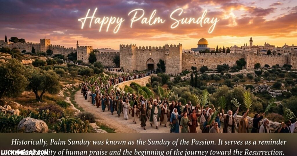 Palm Sunday Prayers and Blessings with Happy Palm Sunday
