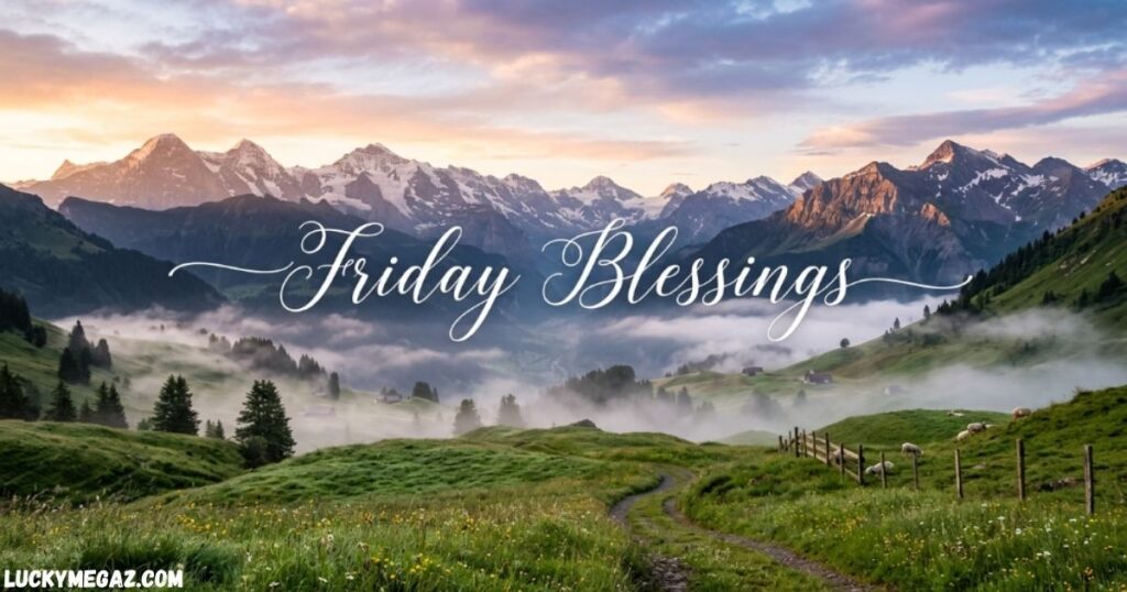 Positive Friday Blessings with Friday Blessings