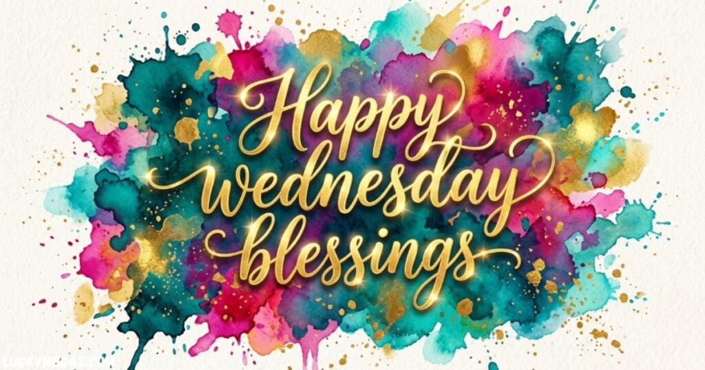 Positive Good Morning Wednesday Blessings with Happy Wednesday Blessings