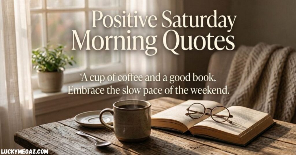 Positive Saturday Morning Quotes with Saturday Morning Quotes