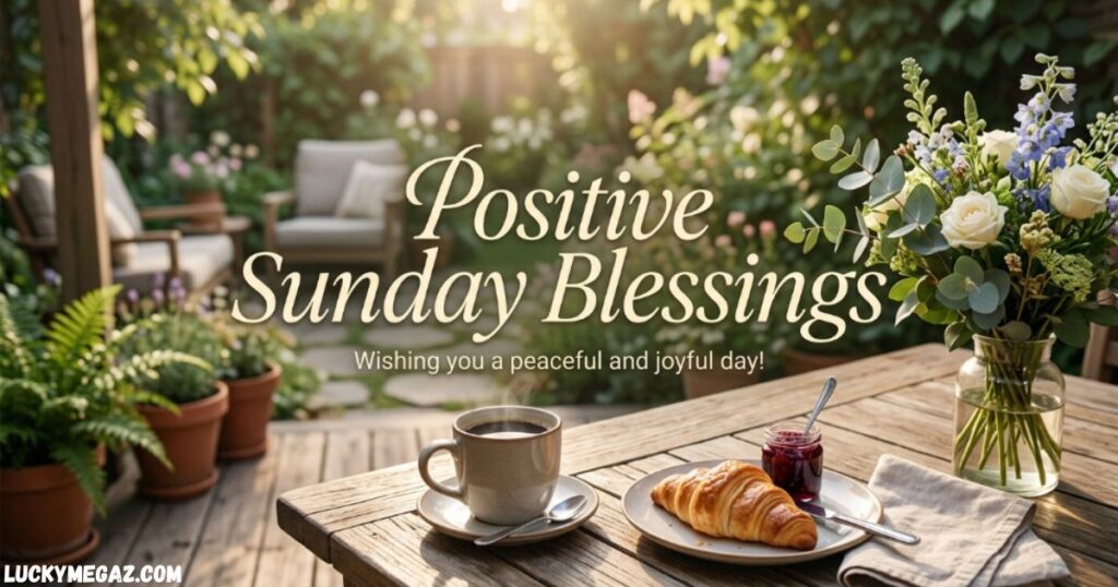 Positive Sunday Blessings with sunday blessings
