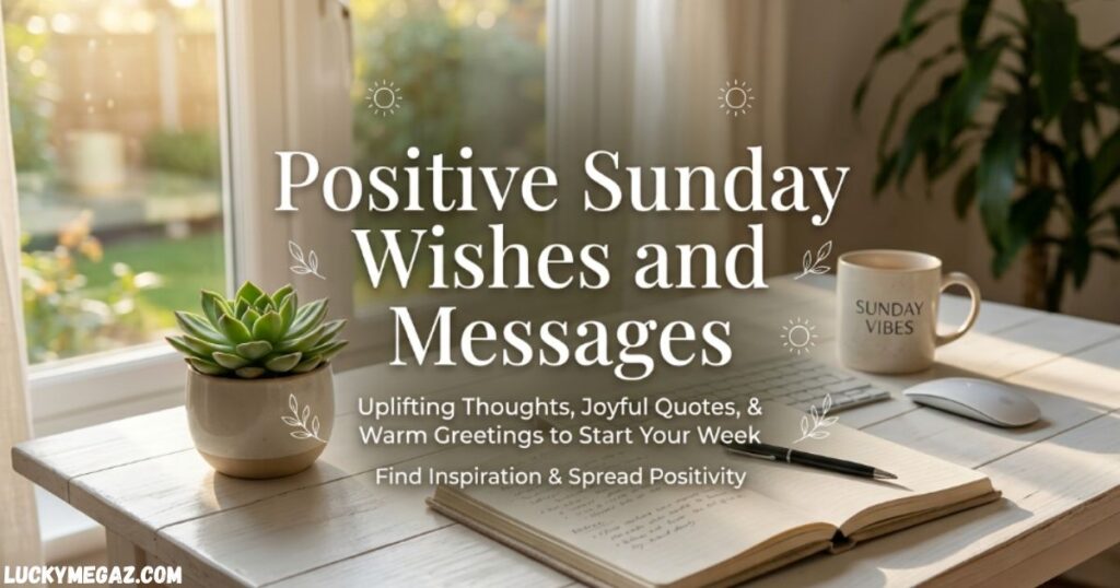 Positive Sunday Wishes and Messages with wonderful sunday