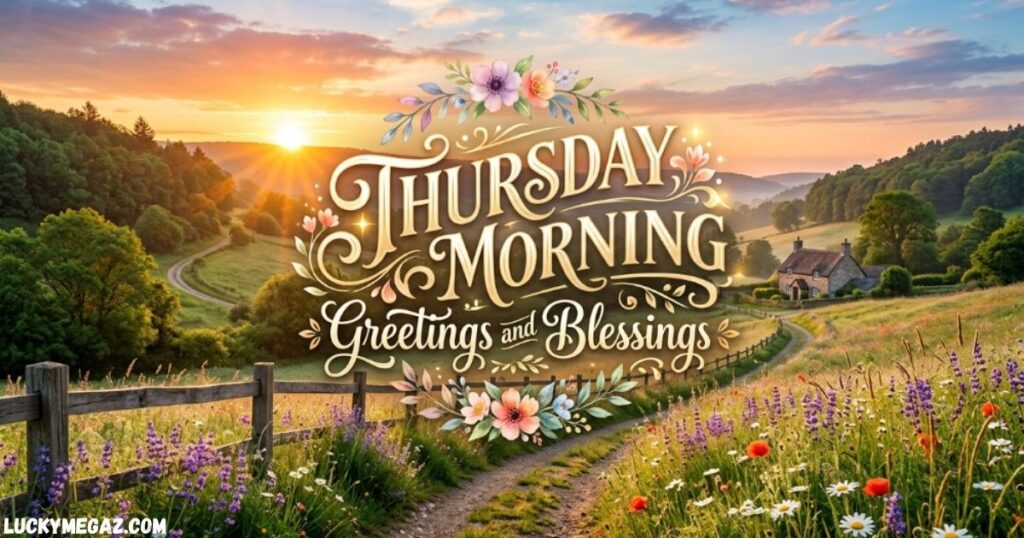 Thursday Morning Greetings and Blessings powerful prayer image for blessed Thursday morning