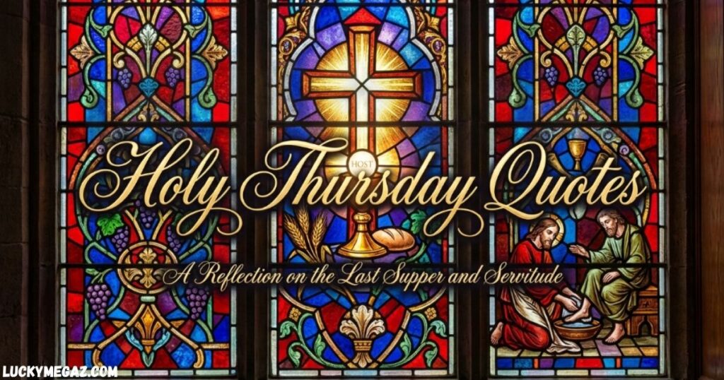 Short Holy Thursday Quotes and greetings for friends and family