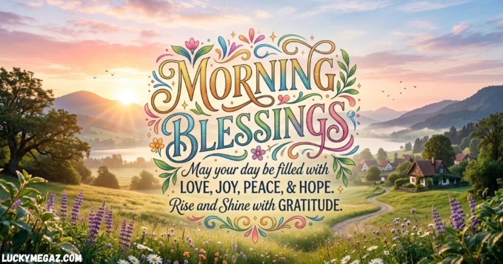Monday Blessings – Sweet Good Morning Greetings and Blessings