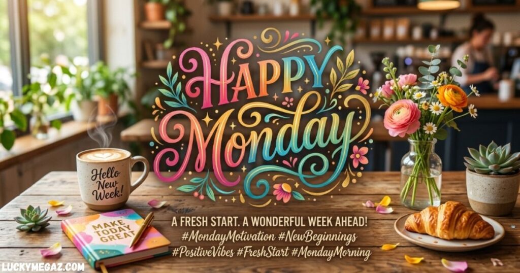 Happy Monday Images – Sweet Monday Afternoon Blessings Quote
