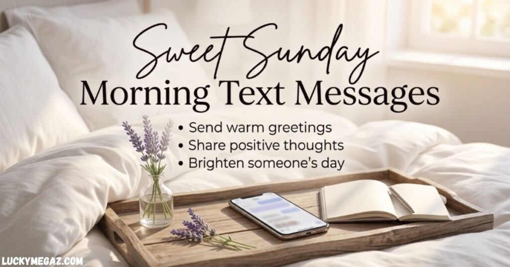 Sweet Sunday Morning Text Messages with Beautiful Sunday Wishes
