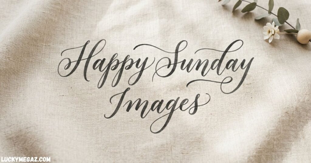 Thankful Sunday Blessings with Happy Sunday images