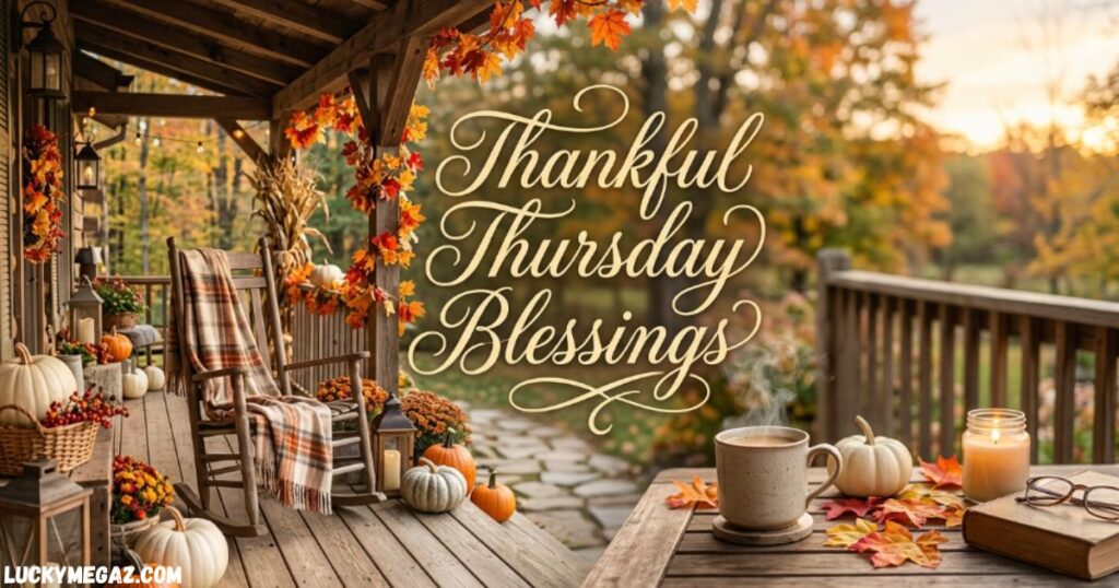 Thankful Thursday Blessings with blessed thursday