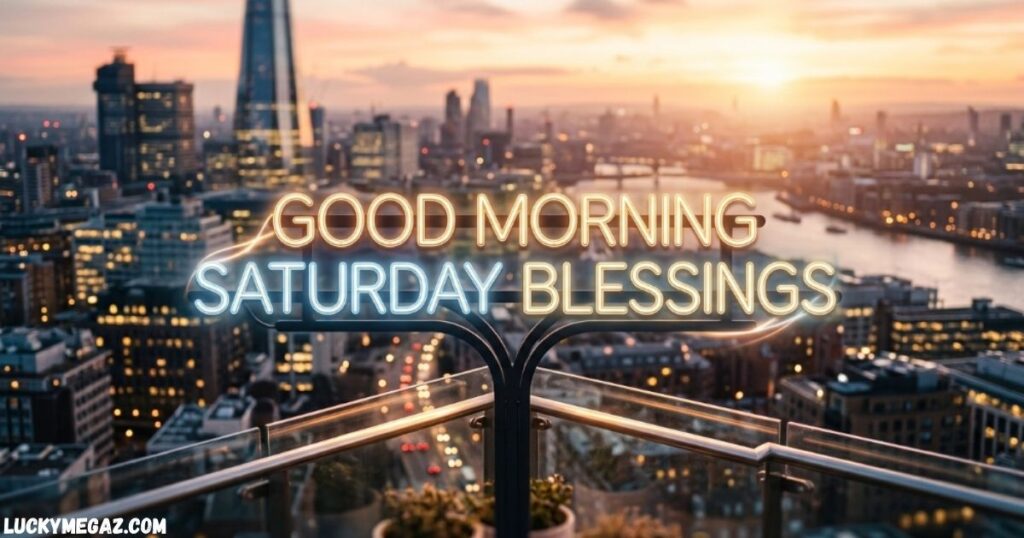 Weekend Saturday Good Morning Blessings with Good Morning Saturday Blessings