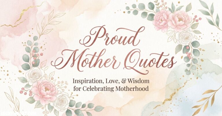 Proud Mother Quotes