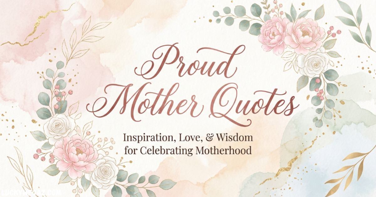 Proud Mother Quotes