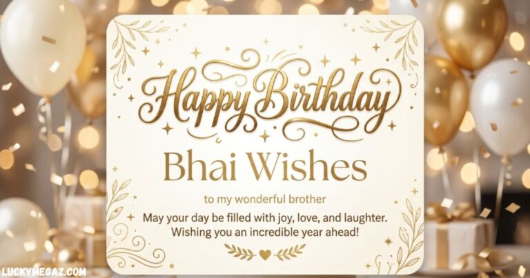Happy Birthday Bhai Wishes