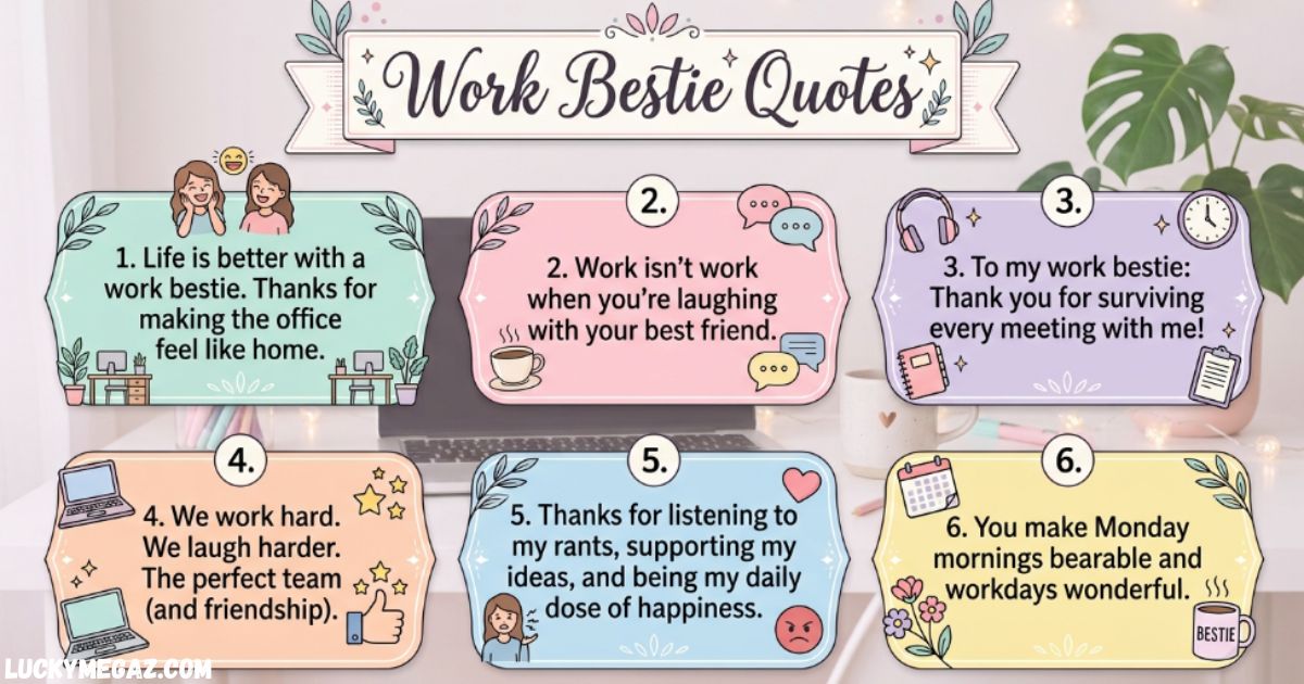 Work Bestie Quotes