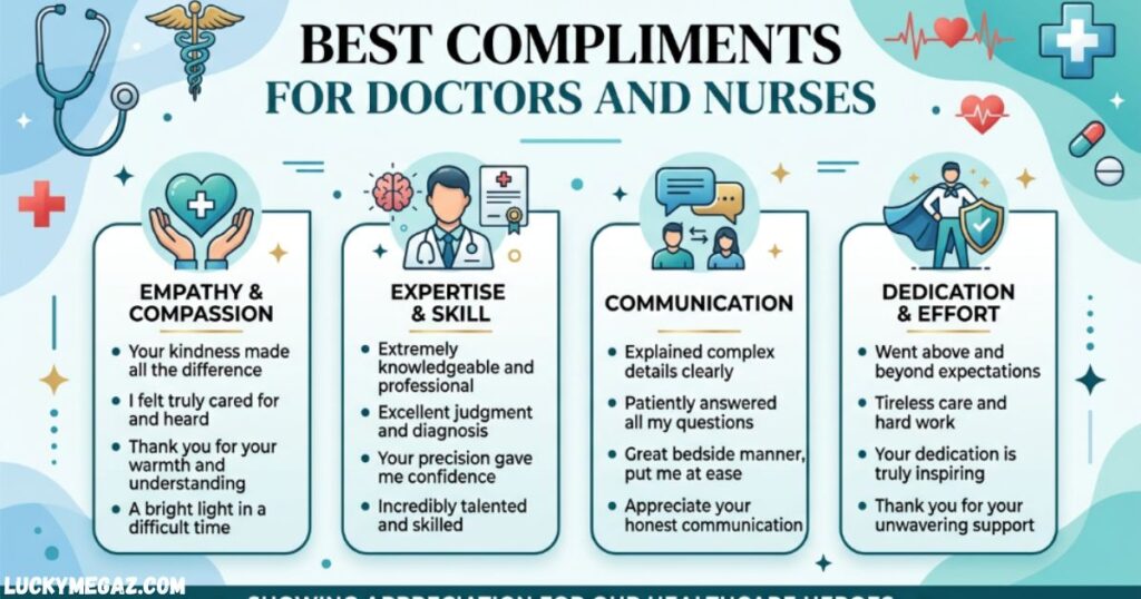 Best Compliments for Doctors and Nurses with best doctors
